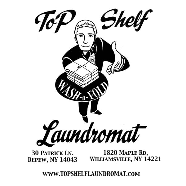Top Shelf Laundromat 2022 logo