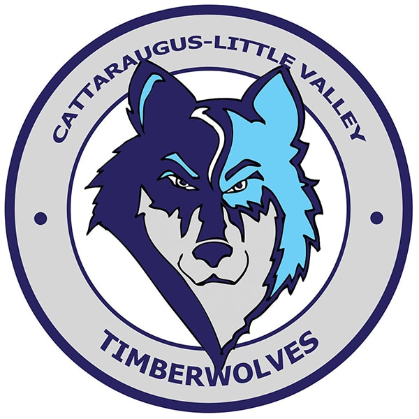 Cattaraugus Little Valley Timberwolves logo