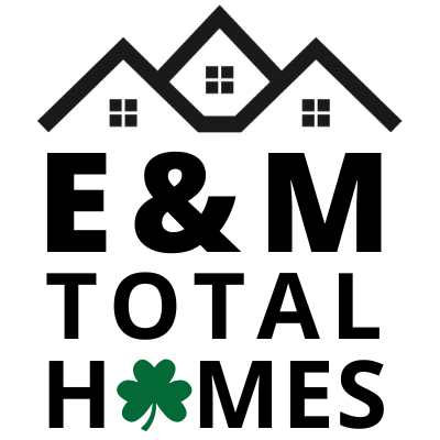 E&M Total Homes logo