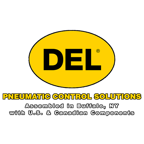 DEL Pneumatic Control Solutions logo DEL Pneumatic Control Solutions logo